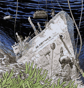 Uns bussos van intentar reflotar-lo...