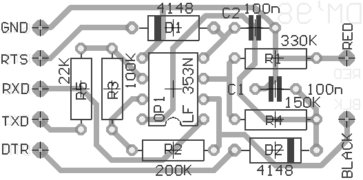 Diseo de placa del interface bidireccional